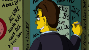 stephen king simpsons