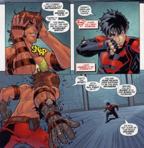 Superboy Grunge fight
