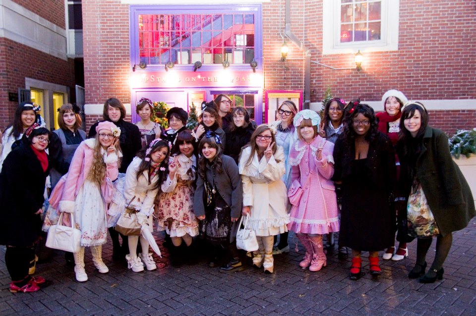 Found Photo: International Lolita Day @ Harvard Square