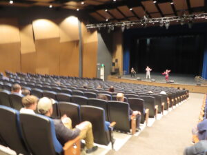 Huge auditorium for main events! 