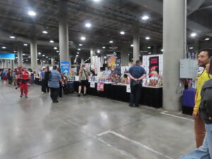Artist Alley was in Kentia Hall