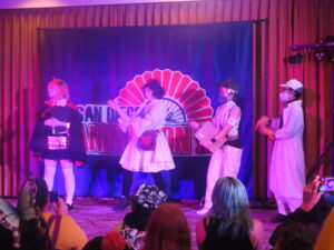 Cosplay Contest judges introduce themselves
